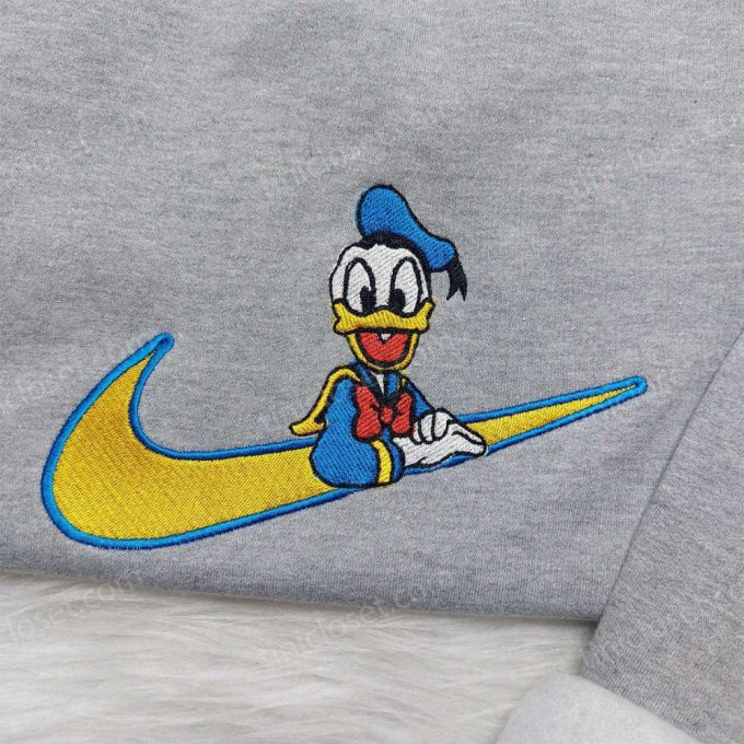 Disneyland Family Shirts: Donald Duck Nike Embroidered Shirt & Nike Inspired Hoodie