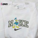 Donald Duck x Nike Embroidered Shirt – Unique Custom Design for Fans