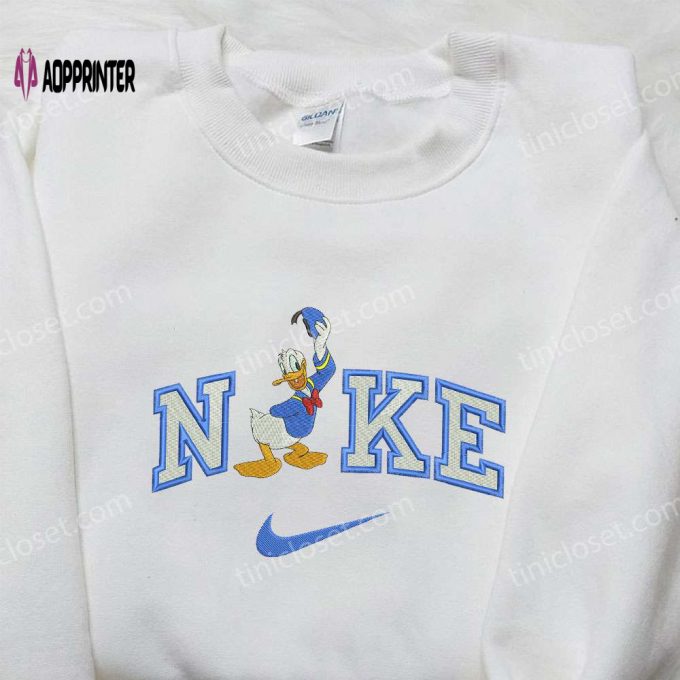 Donald Hat x Nike Embroidered Shirt – Custom Donald Duck Tee