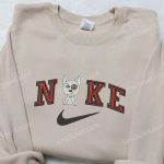 Doogie Dog x Nike Embroidered Shirt – Animal & Custom Nike Design