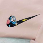 Doraemon Nike Embroidered Shirt & Anime Hoodie: Cute Anime Gift for Friends