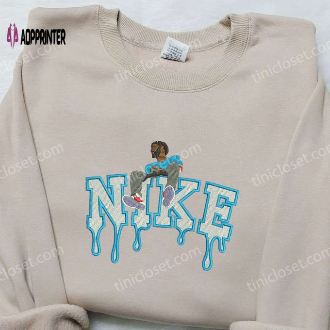 Drake x Nike Embroidered Shirt – NBA Sport Custom Design