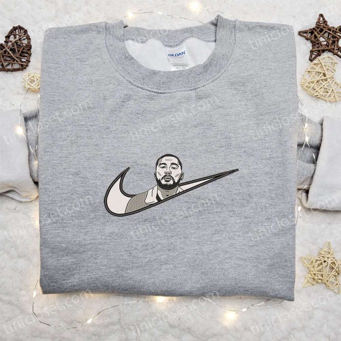 Drake x Swoosh Embroidered Shirt Celebrity Hoodie & Custom Nike T-shirt: Stylish Embroidered Apparel