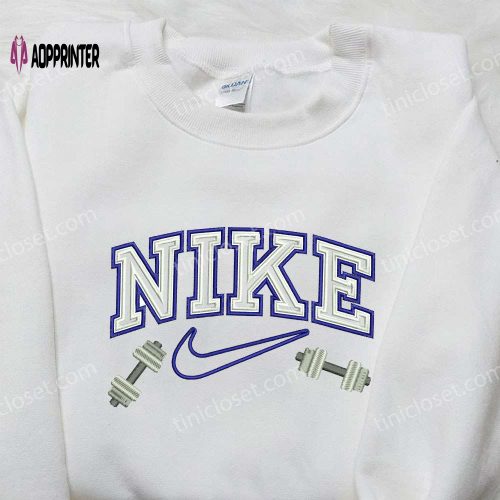 Golden Retriever x Nike Embroidered Shirt: Custom Animal Tee for Trendy Nike Fans!