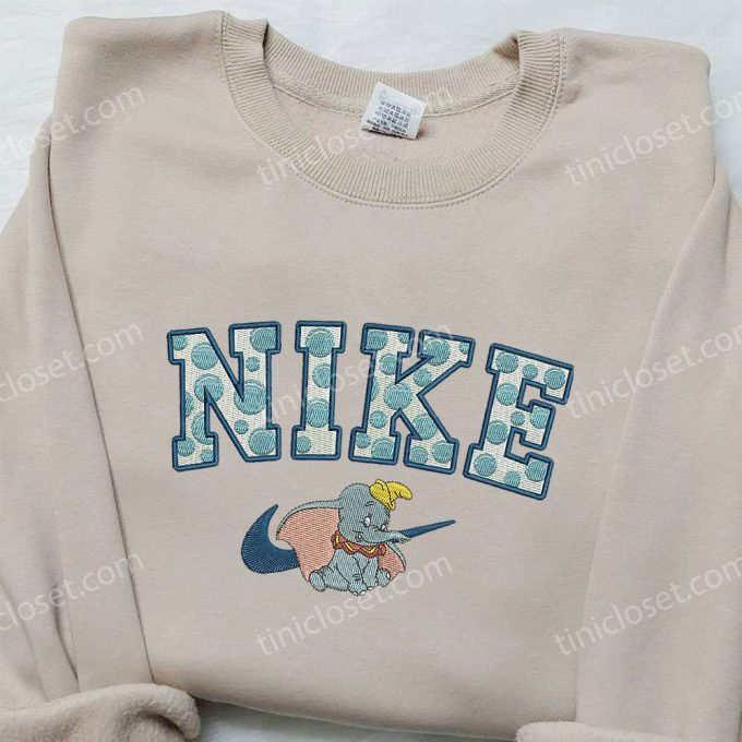 Dumbo x Nike Embroidered Shirt – Custom Design Unique Collaboration