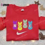 Easter Rabbit x Nike Embroidered Shirt: Custom Gift for Son