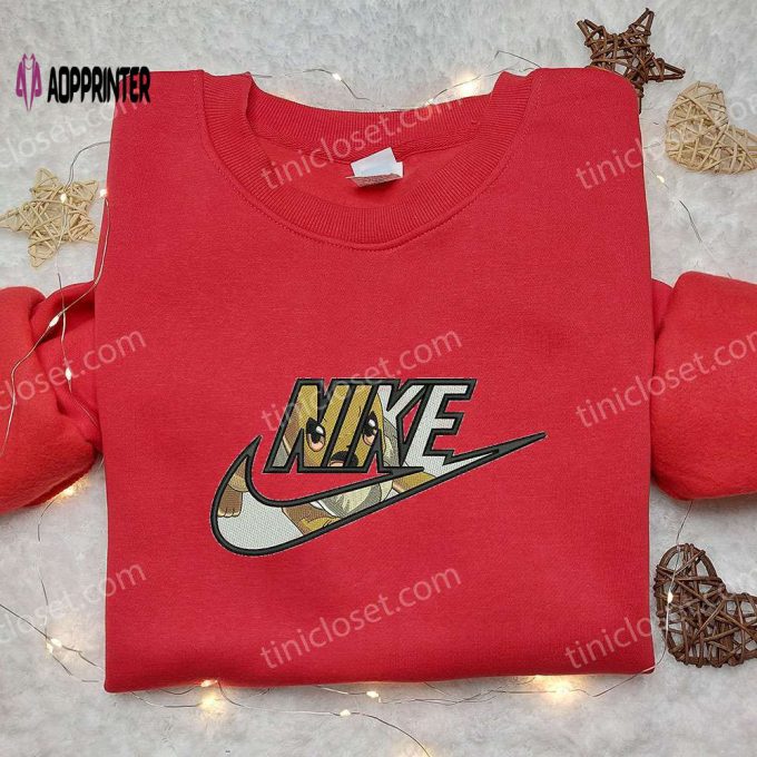 Eevee x Nike Embroidered Sweatshirt: Pokemon-Inspired Stylish Nike Shirt