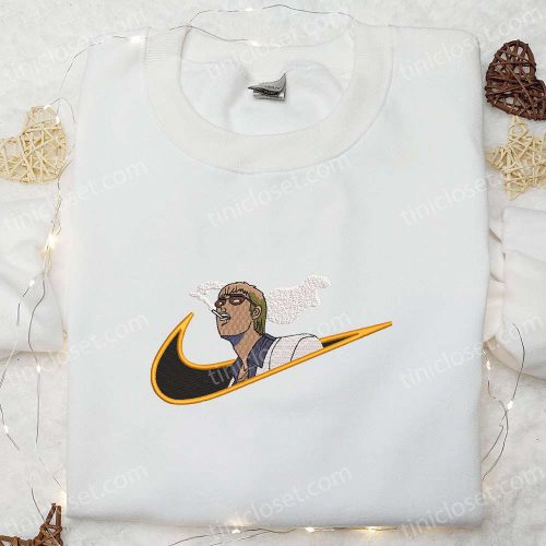 Eikichi Onizuka x Nike Anime Embroidered Shirt: Great Teacher Onizuka Inspired Limited Edition