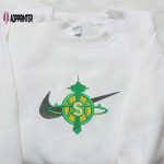 El Cuernu Guanabanas x Nike Embroidered Shirt: Custom Gift For Daughter Stylish & Unique Nike Design