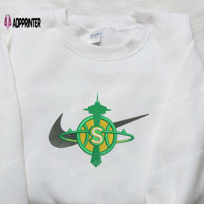 El Cuernu Guanabanas x Nike Embroidered Shirt: Custom Gift For Daughter Stylish & Unique Nike Design