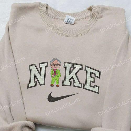 Ellie Fredricksen x Nike Swoosh Embroidered Shirt – Custom Up Shirt