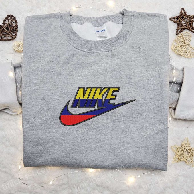 Equador x Nike Embroidered Hoodie & Shirt: Best Family Gift Nike Inspired – Shop Now!