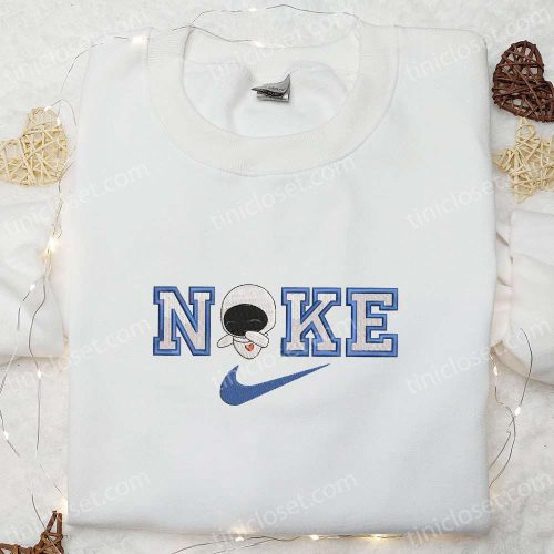 Eve x Nike Cartoon Embroidered Shirt Wall E & Nike Inspired Design