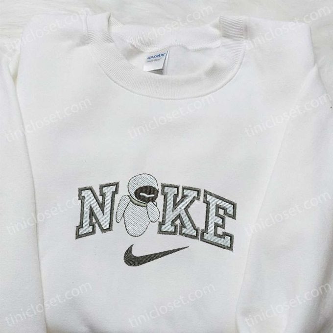 Eve x Nike Cartoon Embroidered Sweatshirt: Disney Characters Hoodie – Best Birthday Gift Ideas