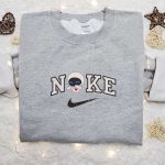 Eve x Nike Cartoon Embroidered Sweatshirt: Best Nike Inspired Hoodie Perfect Birthday Gifts for Family