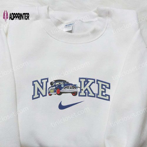 Corgi Dog x Nike Embroidered Shirt: Animal & Custom Nike Design for Trendy Style