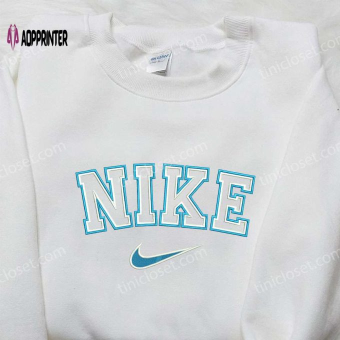 Custom Nike Embroidered Shirt – Perfect Gift for Wife Filled x Nike Design