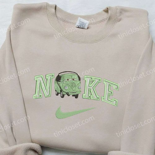 Exclusive Fillmore x Nike Embroidered Sweatshirt & Disney Cars Shirt – Nike Inspired Embroidery