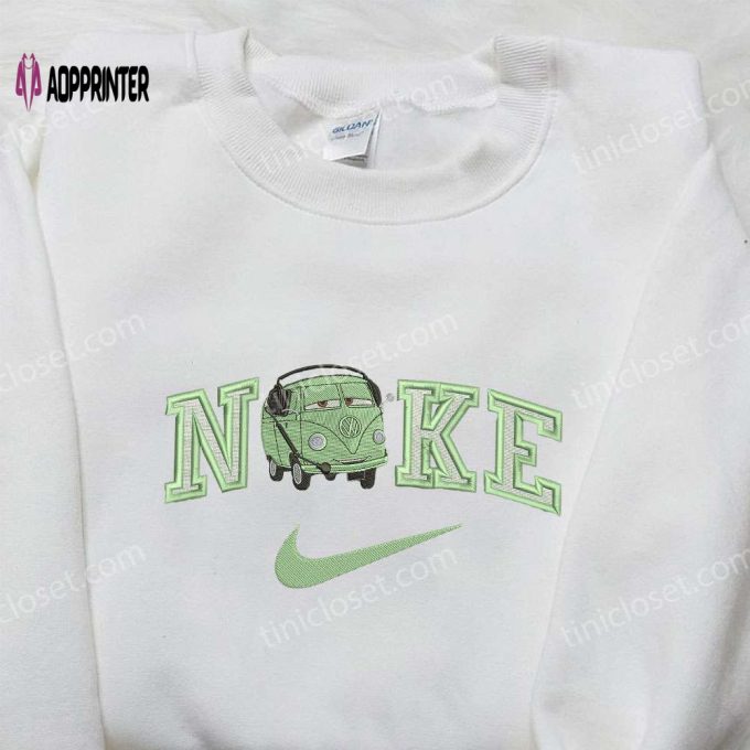 Exclusive Fillmore x Nike Embroidered Sweatshirt & Disney Cars Shirt – Nike Inspired Embroidery