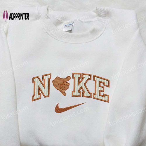 Fireball Bottle x Nike Embroidered Shirt – Perfect Gift for Husband Customized Nike Shirt