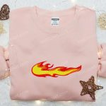 Fire x Nike Swoosh Hoodie & Shirt: Best Family Gift – Nike Inspired Embroidery