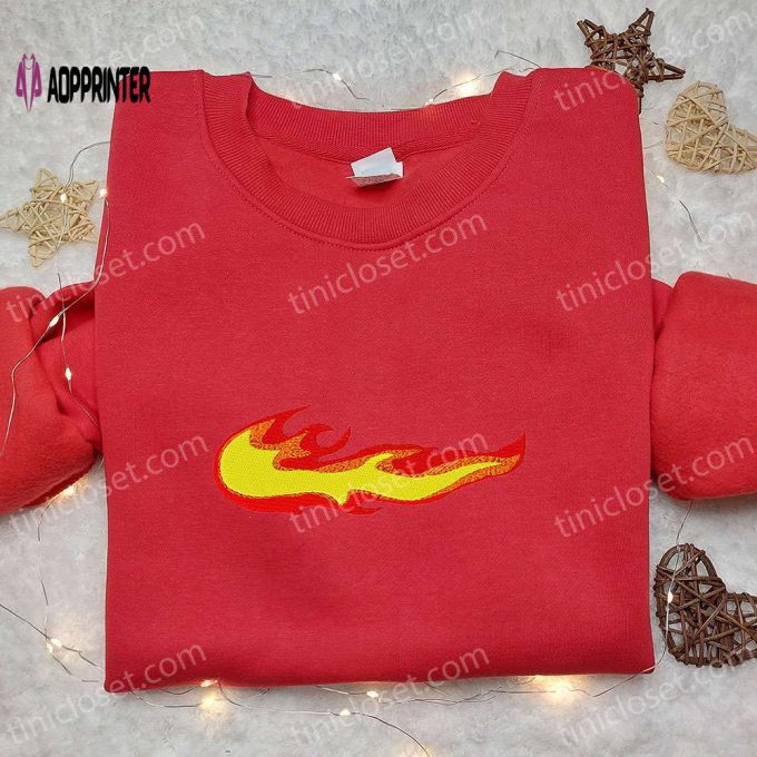 Fire x Nike Swoosh Hoodie & Shirt: Best Family Gift – Nike Inspired Embroidery