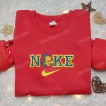 Flounder x Nike Cartoon Embroidered Shirt: The Little Mermaid Inspired Nike Shirt