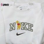 Disney x Nike Flower Winnie The Pooh Embroidered Sweatshirt – Unique and Stylish Nike Inspired Shirt