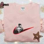 Frank Castle x Nike Embroidered Shirt Marvel Universe Sweatshirt Custom Hoodie