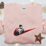 Frank Castle x Nike Embroidered Shirt Marvel Universe Sweatshirt Custom Hoodie