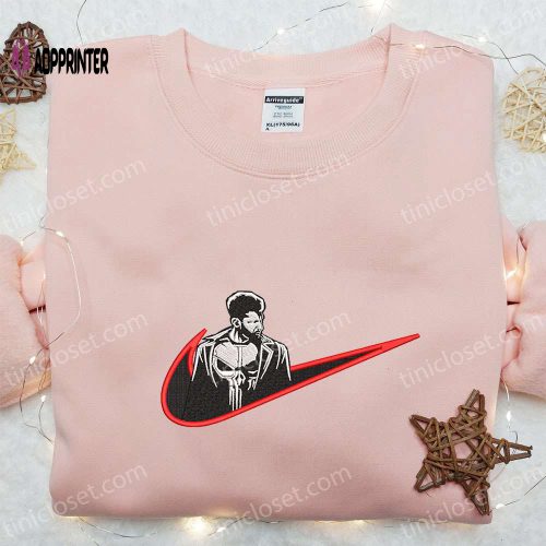 Pucca & Garu x Nike Anime Embroidered Shirt Sweatshirt & Hoodie: Customized Anime Apparel at Its Finest!