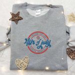 4th of July Embroidered Shirt: Freedom Firework Sparklers National Day Gifts – Best Patriotic Shirts