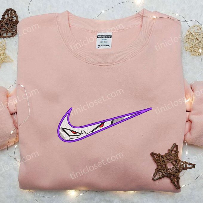 Dragon Ball x Nike Embroidered Shirt: Custom Frieza Design