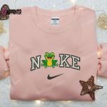 Frog x Nike Embroidered Shirt: Animal & Custom Design for Unique Style