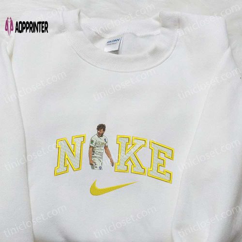 Stylish Gaetano Berardi x Nike Embroidered Shirt: Celebrity-inspired Nike-inspired Design