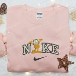 Garfield x Nike Cartoon Embroidered Shirt – Fun Friends and Nike Inspiration