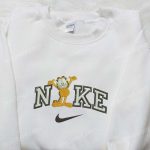 Garfield x Nike Cartoon Embroidered Shirt – Fun Friends and Nike Inspiration