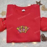 Gather & Give Thanks: Embroidered Thanksgiving Shirt – Perfect Gift!