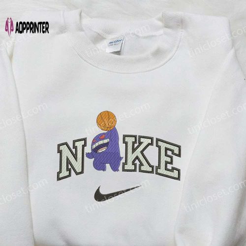 Unique Flowers x Nike Embroidered Shirt: Perfect Gift for Daughter Custom Design