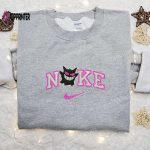 Gengar x Nike Embroidered Shirt Pokemon & Nike Inspired Apparel