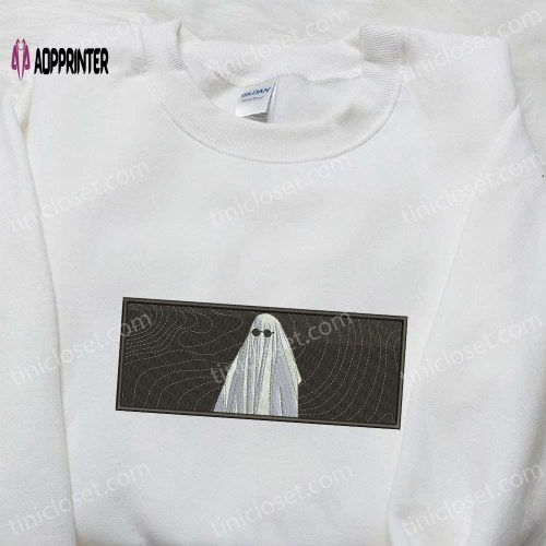 Scream Ghost Face in Knife Embroidered Shirt Horror Characters Best Halloween Gifts