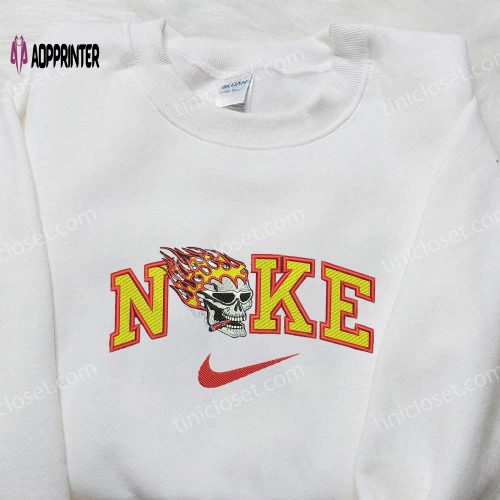 Exclusive Fillmore x Nike Embroidered Sweatshirt & Disney Cars Shirt – Nike Inspired Embroidery