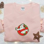 Ghostbusters Embroidered Sweatshirt: Halloween Hoodie Perfect Gift for Halloween Lovers