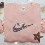 Gintoki Sakata x Nike Embroidered Sweatshirt: Gintama & Nike Inspired Shirt