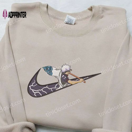 Custom Nike Embroidered Sweatshirt Unique Nike Inspired Shirt Best Birthday Gift Ideas