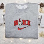 Gnome Christmas x Nike Embroidered Sweatshirt: Best Nike Inspired Gift for Christmas