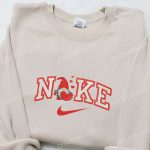 Gnome Heart x Nike Embroidered Shirt: Best Valentine s Day Gift Nike Inspired Apparel