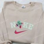 Exclusive Goku Super Saiyan Blue x Nike Anime Embroidered Hoodie & Dragon Ball Shirt – Nike Inspired