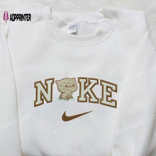 Nike Inspired Heart Love Embroidered Shirt – Best Valentine s Day Gift