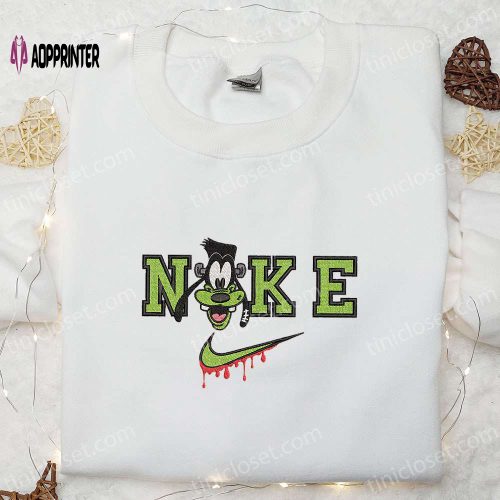 Nike x Snoopy Embroidered Sweatshirt: Peanuts Cartoon Shirt – Nike Inspired Design